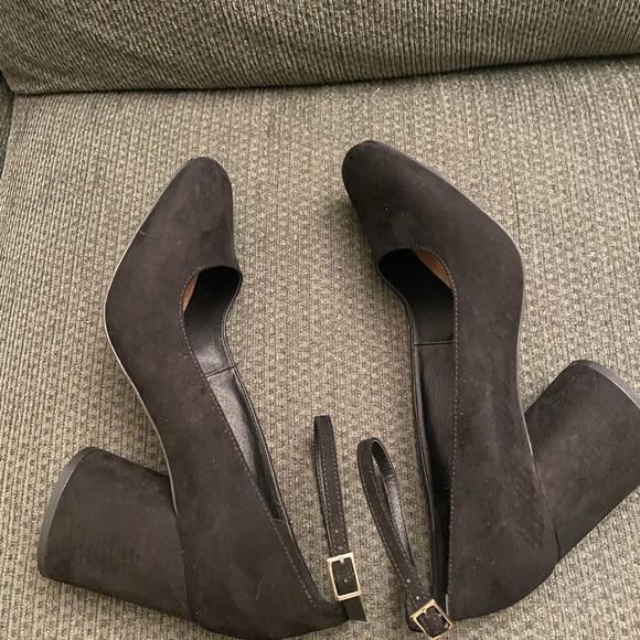 ASOS Black Suede Heels - Picture 6 of 8